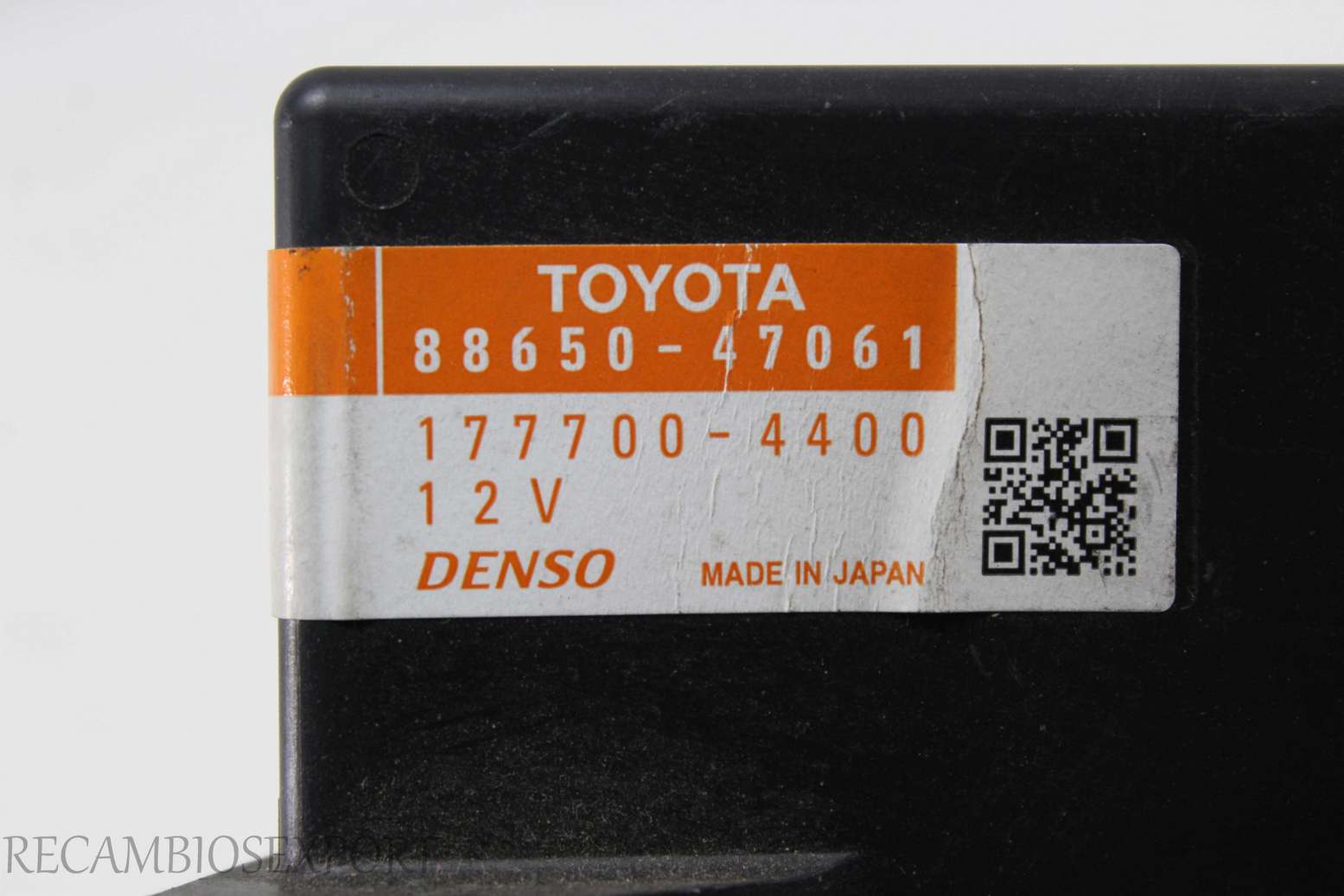 Modulo de control de temperatura Toyota Prius 8865047061 88650-47061 Denso 1777004400 177700-4400 - foto 2
