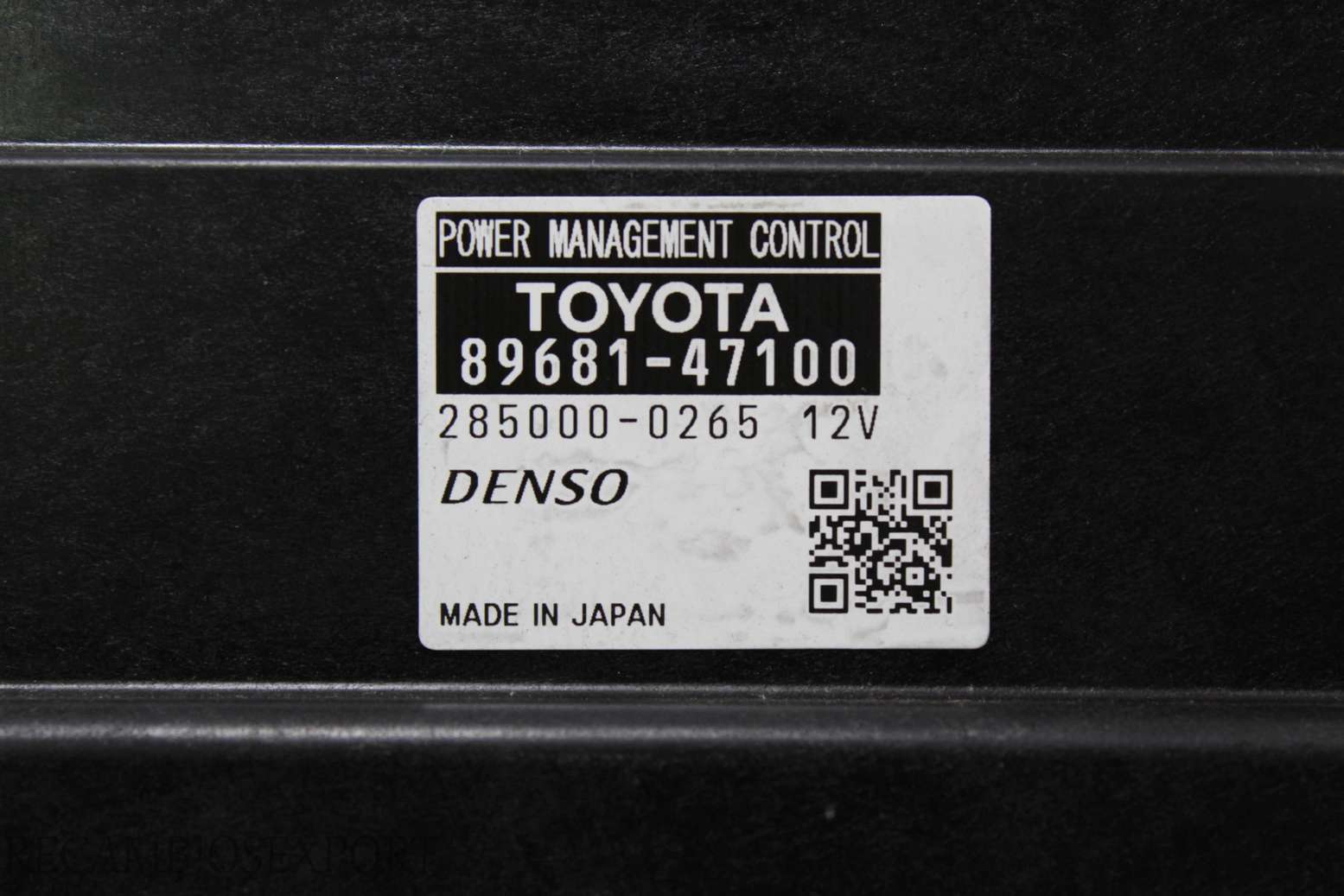 Modulo de control Toyota Prius 8968147100 89681-47100 Denso 2850000265 285000-0265 - foto 2