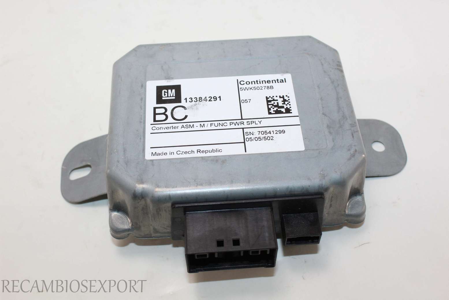 Modulo de radio control Opel Astra 13384291 GM13384291 Siemens 5WK50278B 70541299 - foto 1