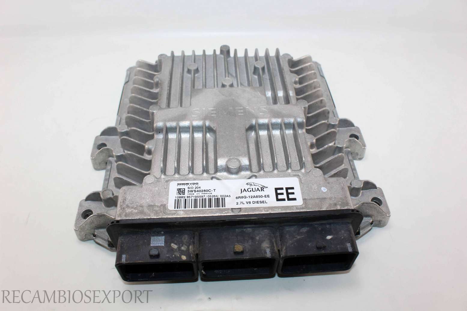 Centralita del motor Jaguar S Tipo 6R8Q12A650EE 6R8Q -12A650-EE Siemens 5WS40280CT 5WS40280C-T - foto 1