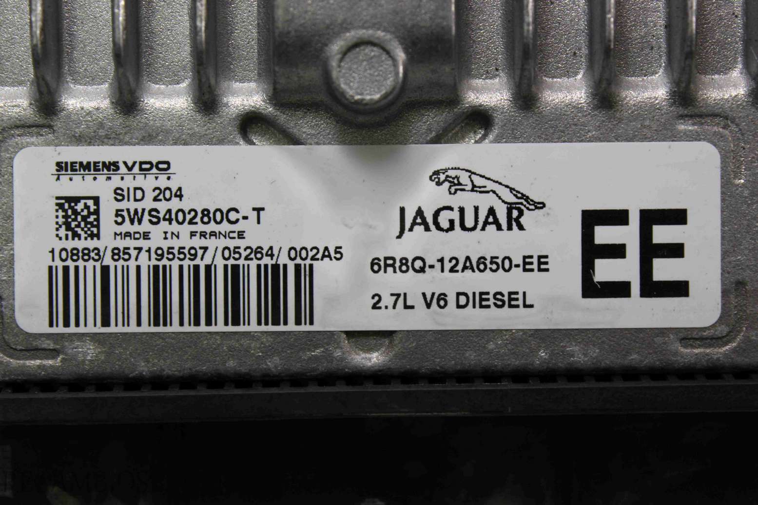 Centralita del motor Jaguar S Tipo 6R8Q12A650EE 6R8Q -12A650-EE Siemens 5WS40280CT 5WS40280C-T - foto 2