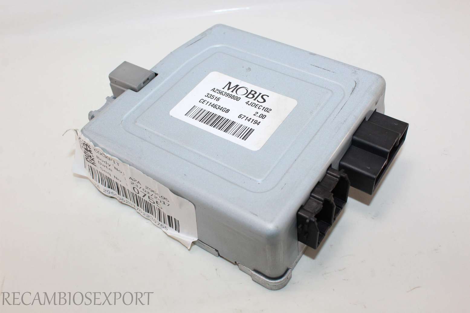 Modulo de control dirección Hyundai Kia Ceed A256399800 4JDEC102 A2A295595 A2A 295595 Mobis - foto 1