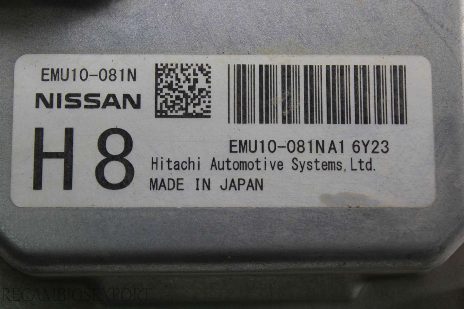 Centralita del motor Nissan Juke EMU10081N EMU10-081N H8 - foto 2
