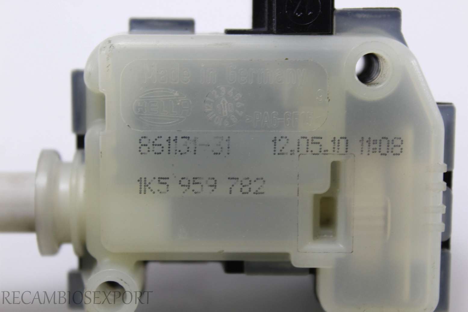 Actuador de combustible VW Skoda Audi 1K5959782 1K5 959 782 Hella 86113131 861131-31 - foto 2