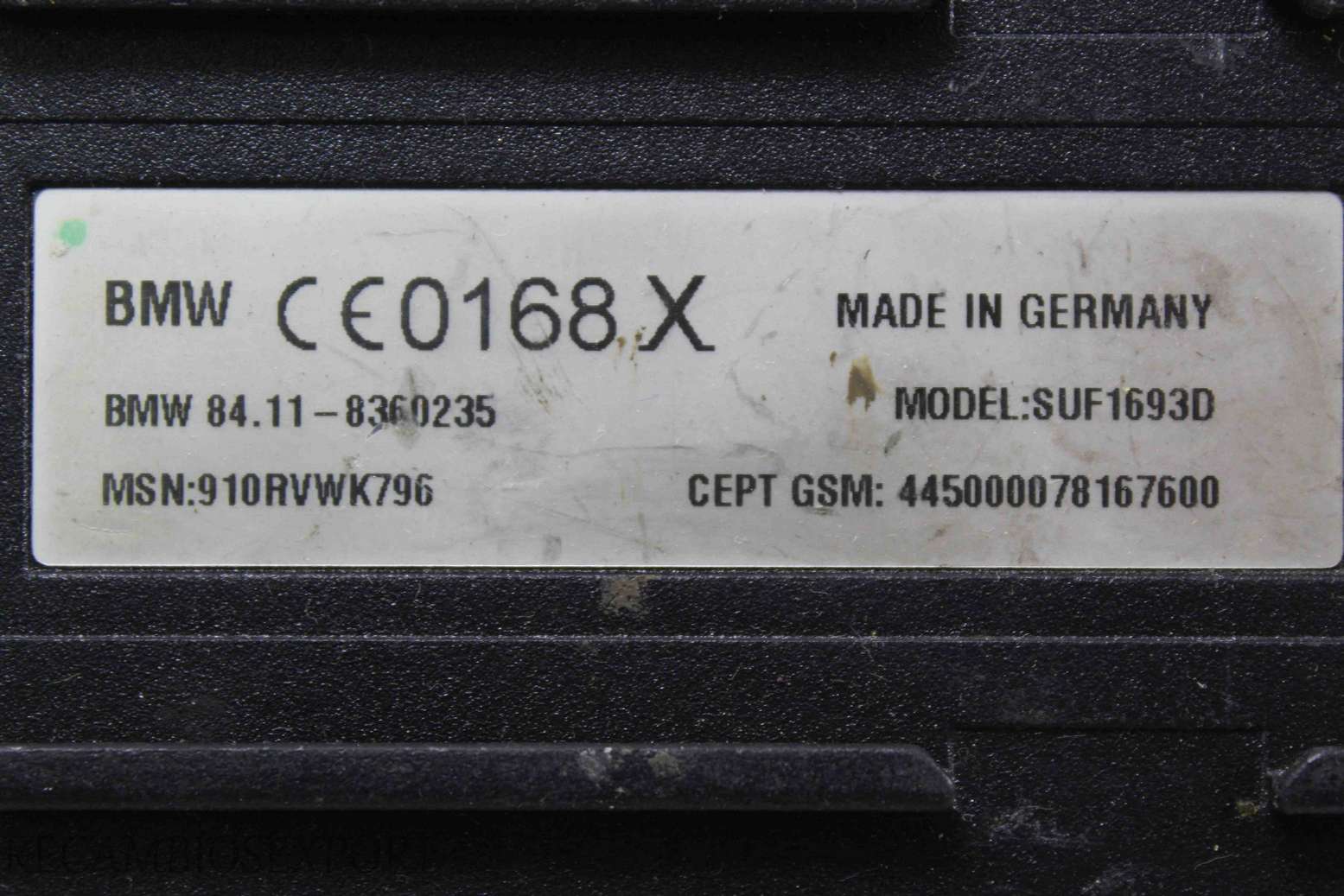 Modulo de telefono BMW E38 84118360235 84.11-8360235 SUF1693D - foto 2