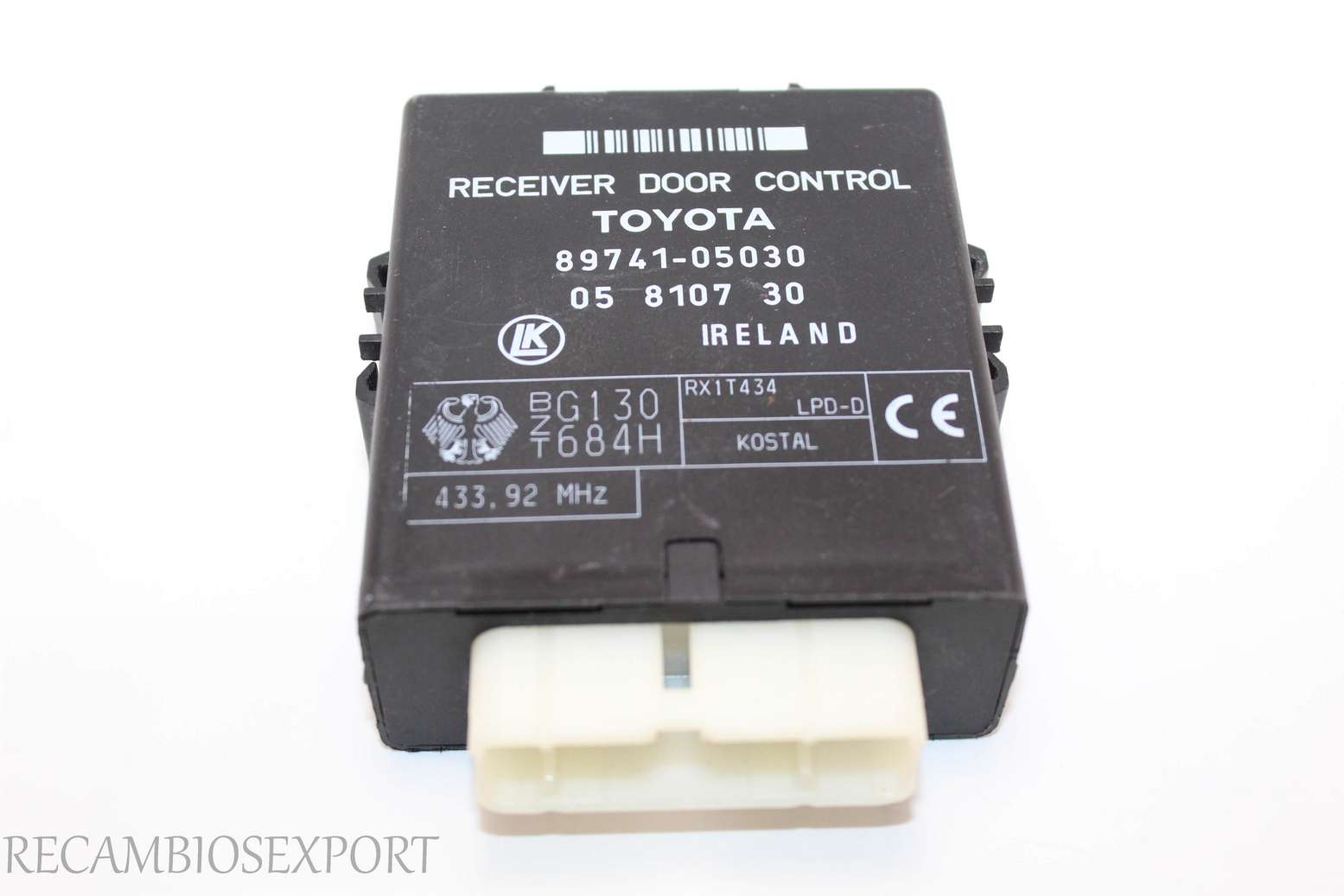 Modulo de control central Toyota Avensis 8974105030 89741-05030 LK 05810730 05 8107 30 - foto 1