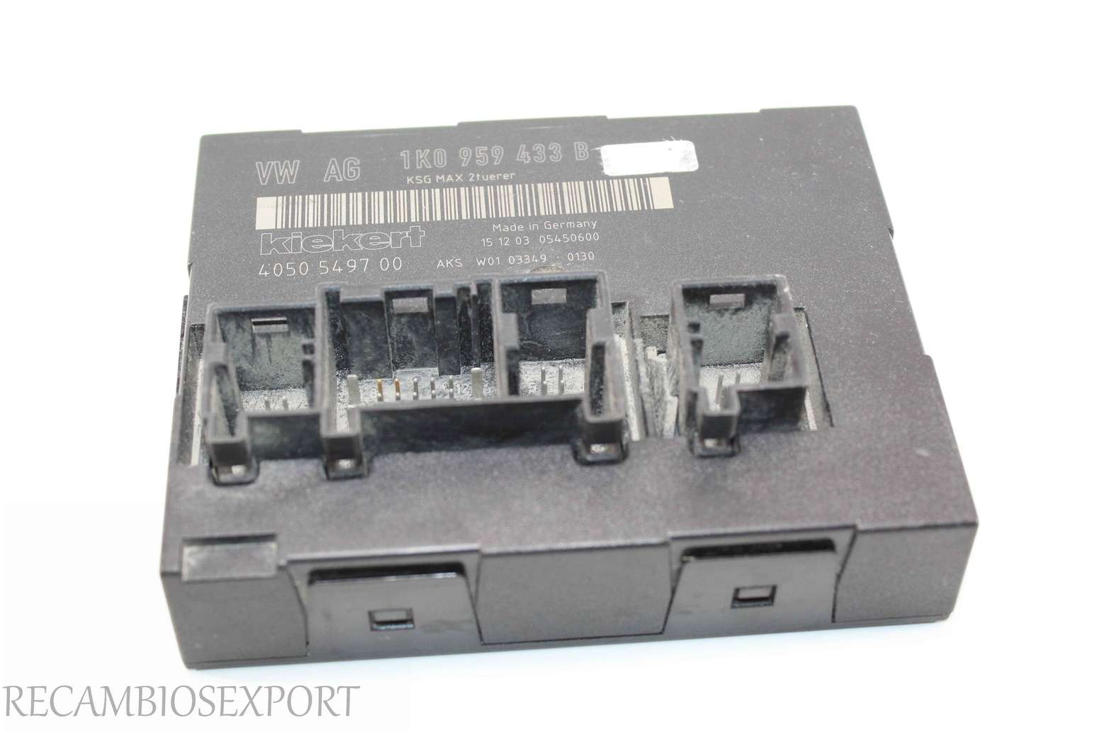 Centralita de confort VW Golf 1K0959433B 1K0 959 433 B Kiekert 4050549700 4050 5497 00 - foto 1