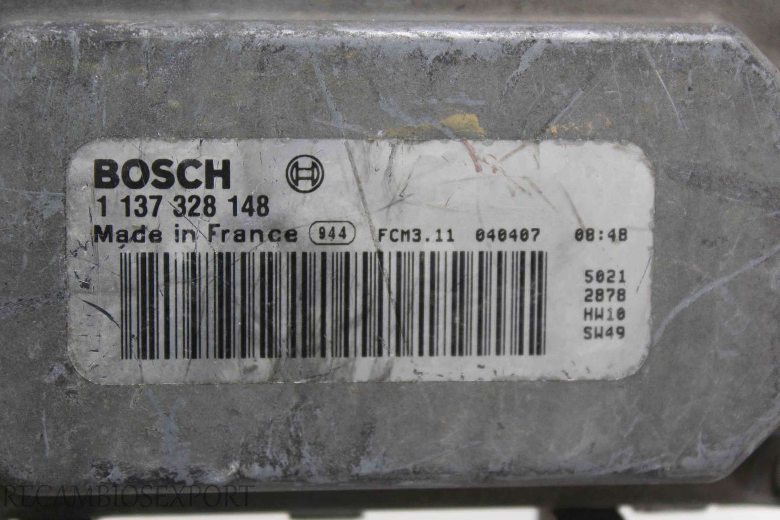 Modulo de ventilador Ford Mazda Volvo 1137328148 1 137 328 148 Bosch - foto 2