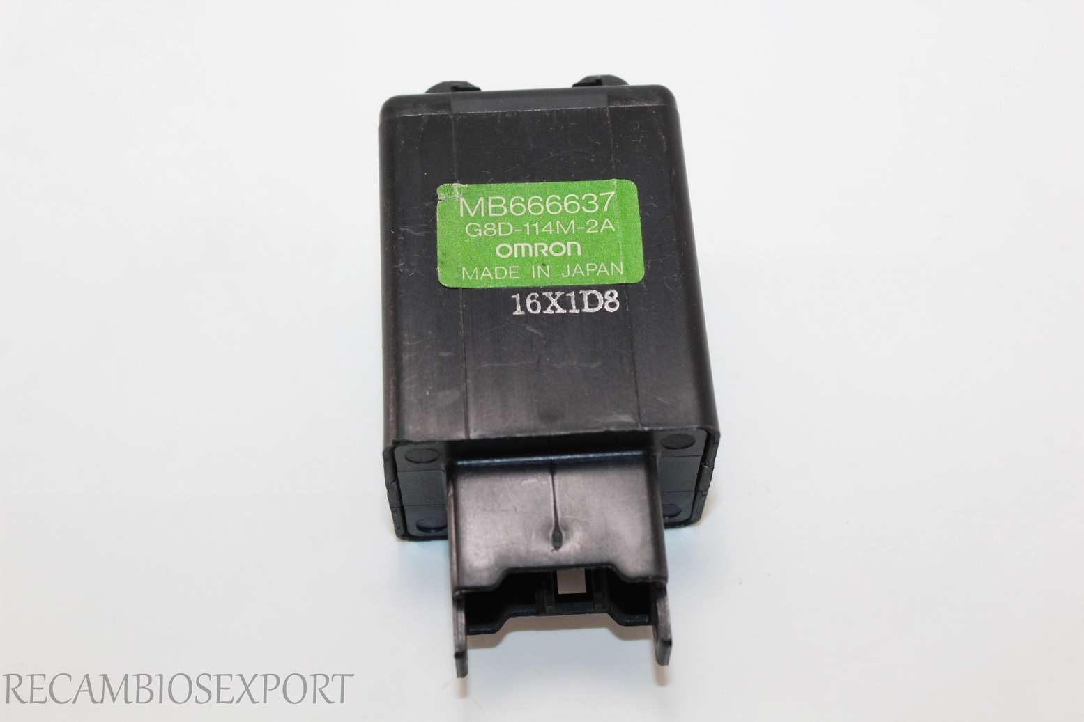 Rele de intermitencia Mitsubishi Pajero Montero MB666637 G8D114M2A G8D-114M-2A Omron - foto 1