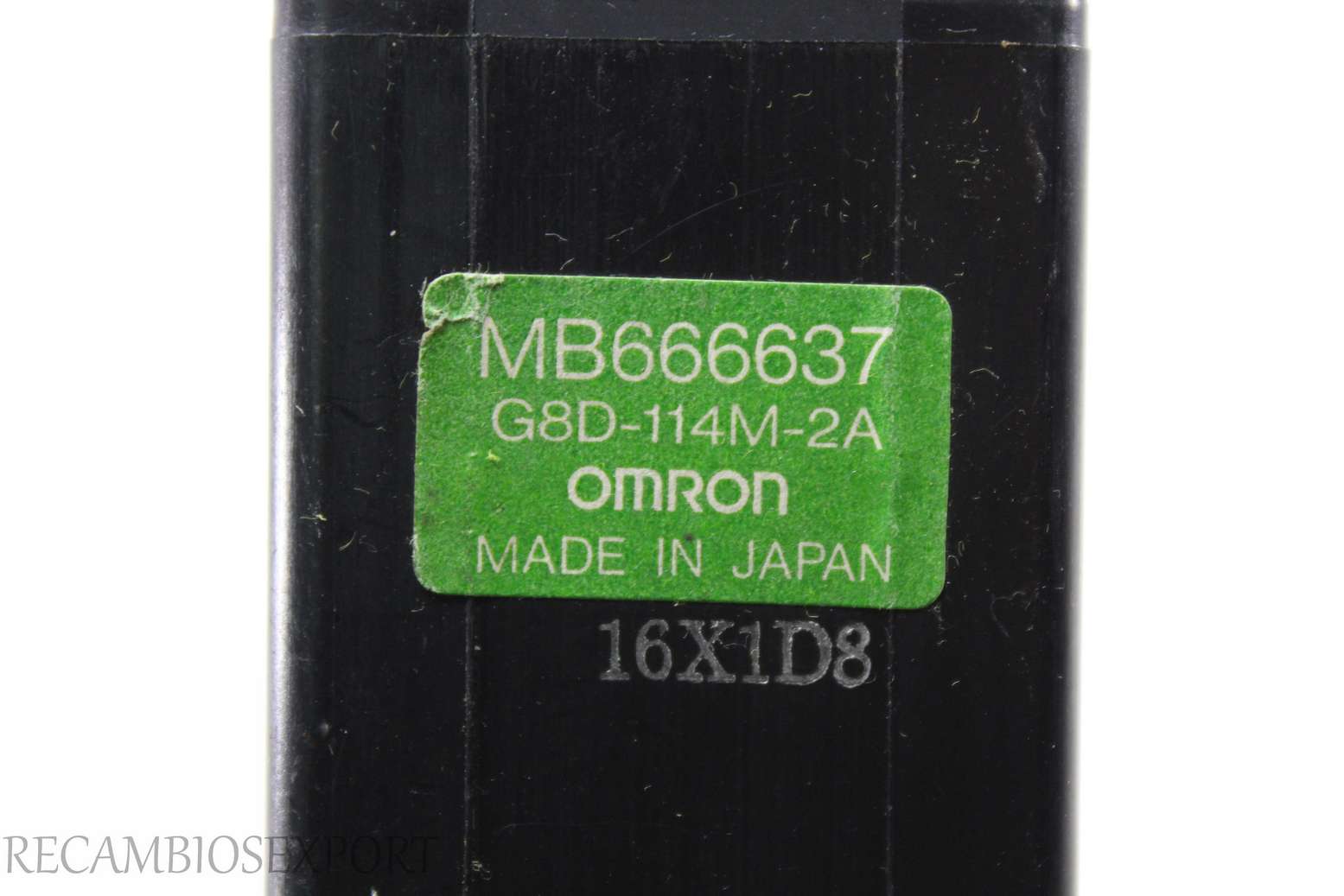 Rele de intermitencia Mitsubishi Pajero Montero MB666637 G8D114M2A G8D-114M-2A Omron - foto 2