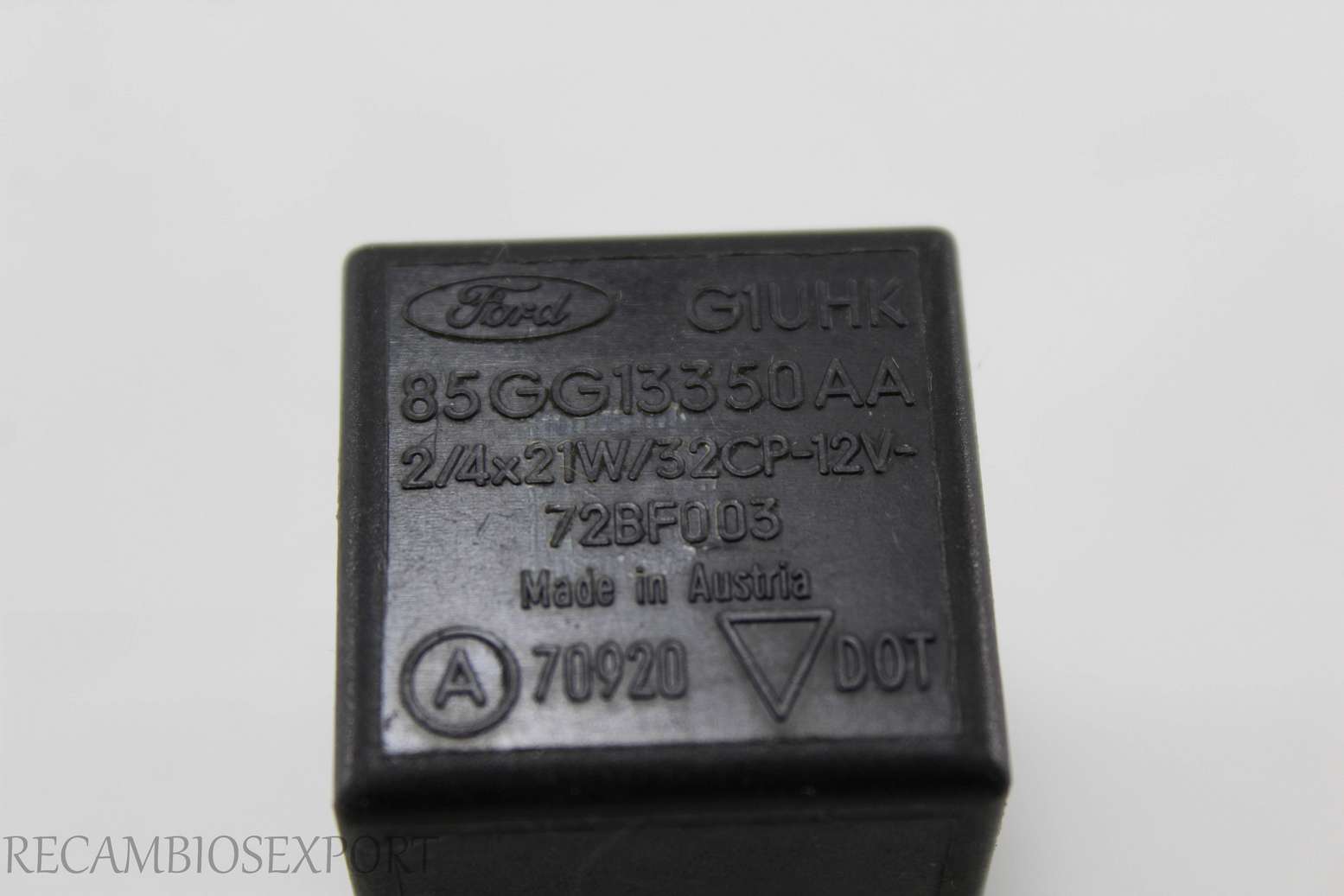 Relé de intermitencia Ford Fiesta 85GG13350AA 72BF003 - foto 2