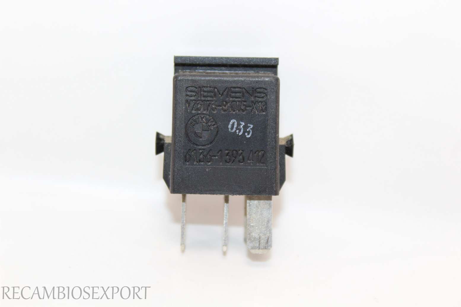 Relé de combustible BMW E31 E32 E36 E38 61361393412 61.36-1 393 412 Siemens V23073B1005X18 V23073-B1005-X18 - foto 1