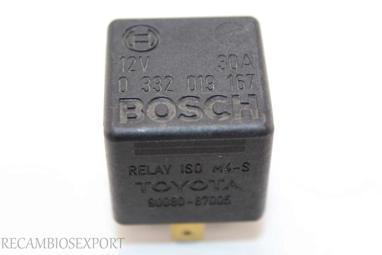 Relé Toyota Avensis 9008087005 90080-87005 Bosch 0332019167 0 332 019 167 - foto 1