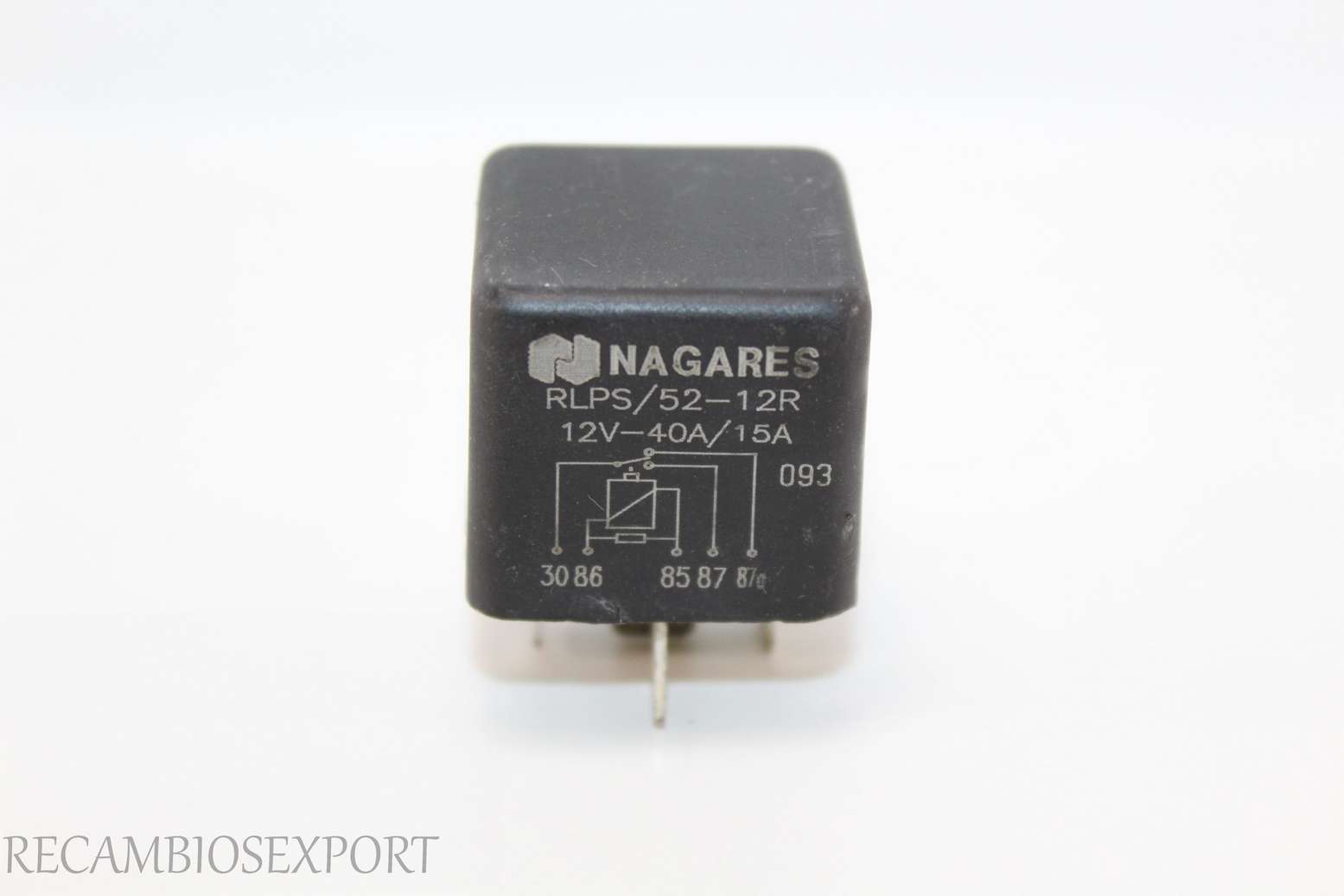 Rele Nagares RLPS5212R RLPS/52-12R 12V40A15A 12V-40A/15A - foto 1