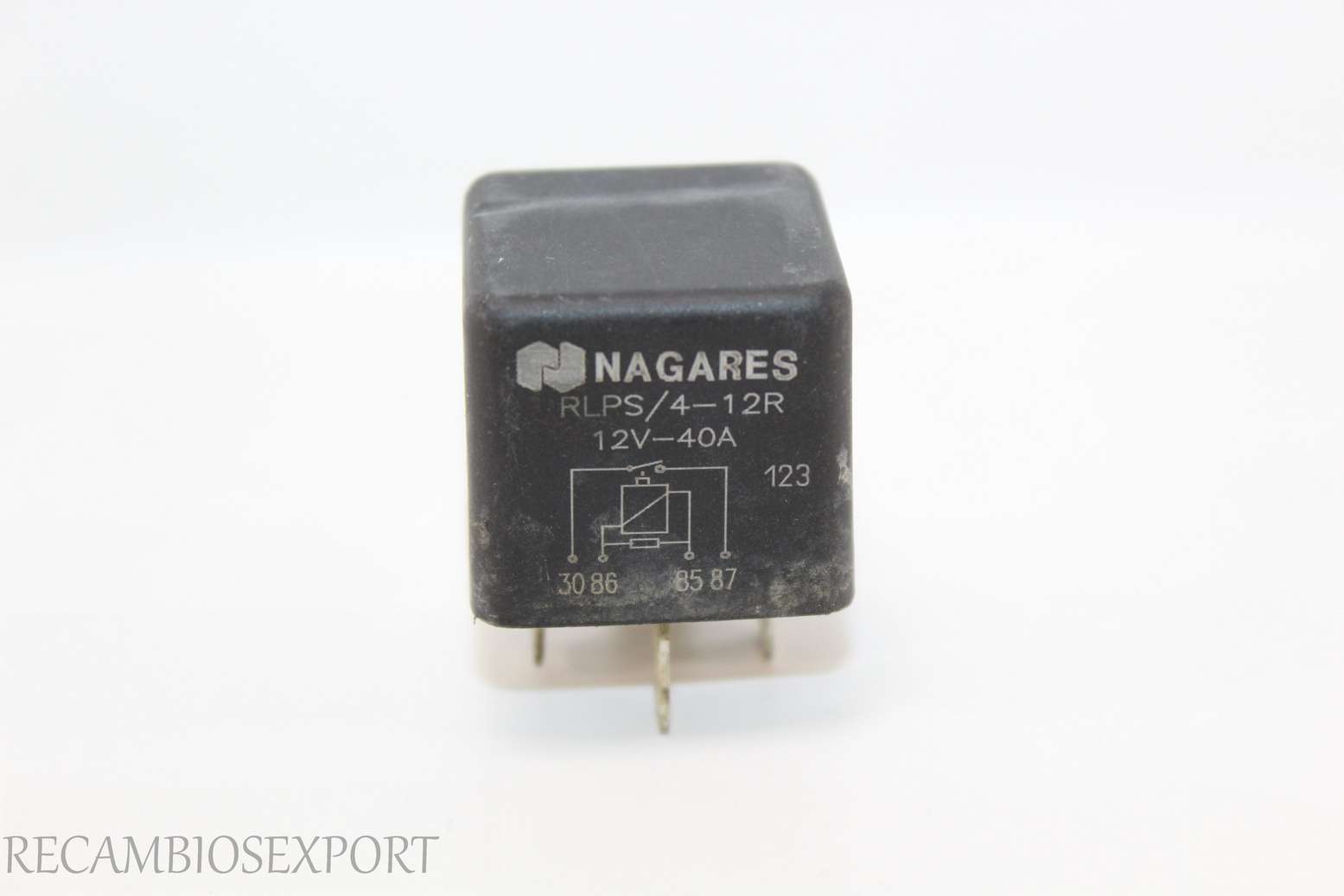 Rele de ventilación Nagares 12V40A 12V-40A RLPS412R RLPS/4-12R 30868589 3086 8589 - foto 1