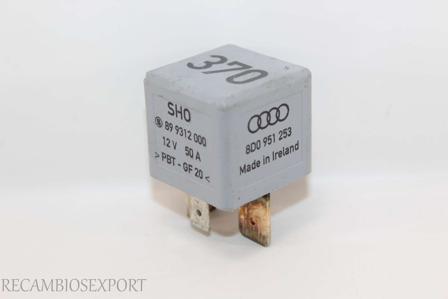 Relé 370 VW Passat Golf Audi A4 A6 8D0951253 8D0 951 253 899312000 89 9312 000 - foto 1