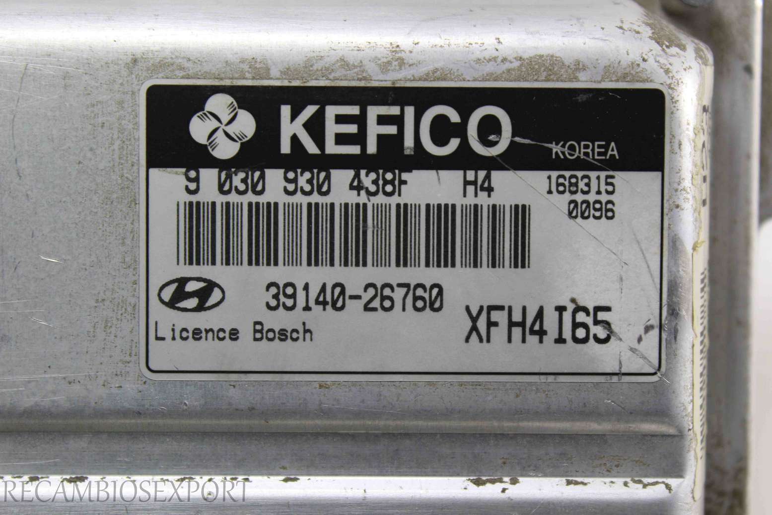 Centralita del motor Hyundai Elantra 3914026760 39140 26760 9030930438F 9 030 930 438F XFH4I65 - foto 2