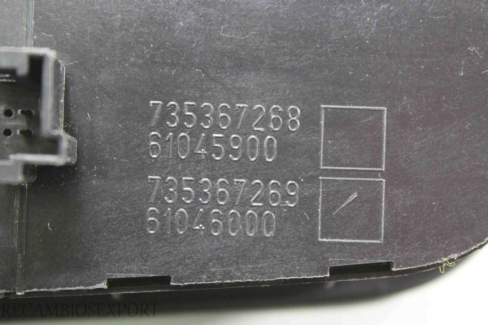 Interruptor de luz Fiat Grande Punto 735367268 61045900 735367269 61046000 - foto 2