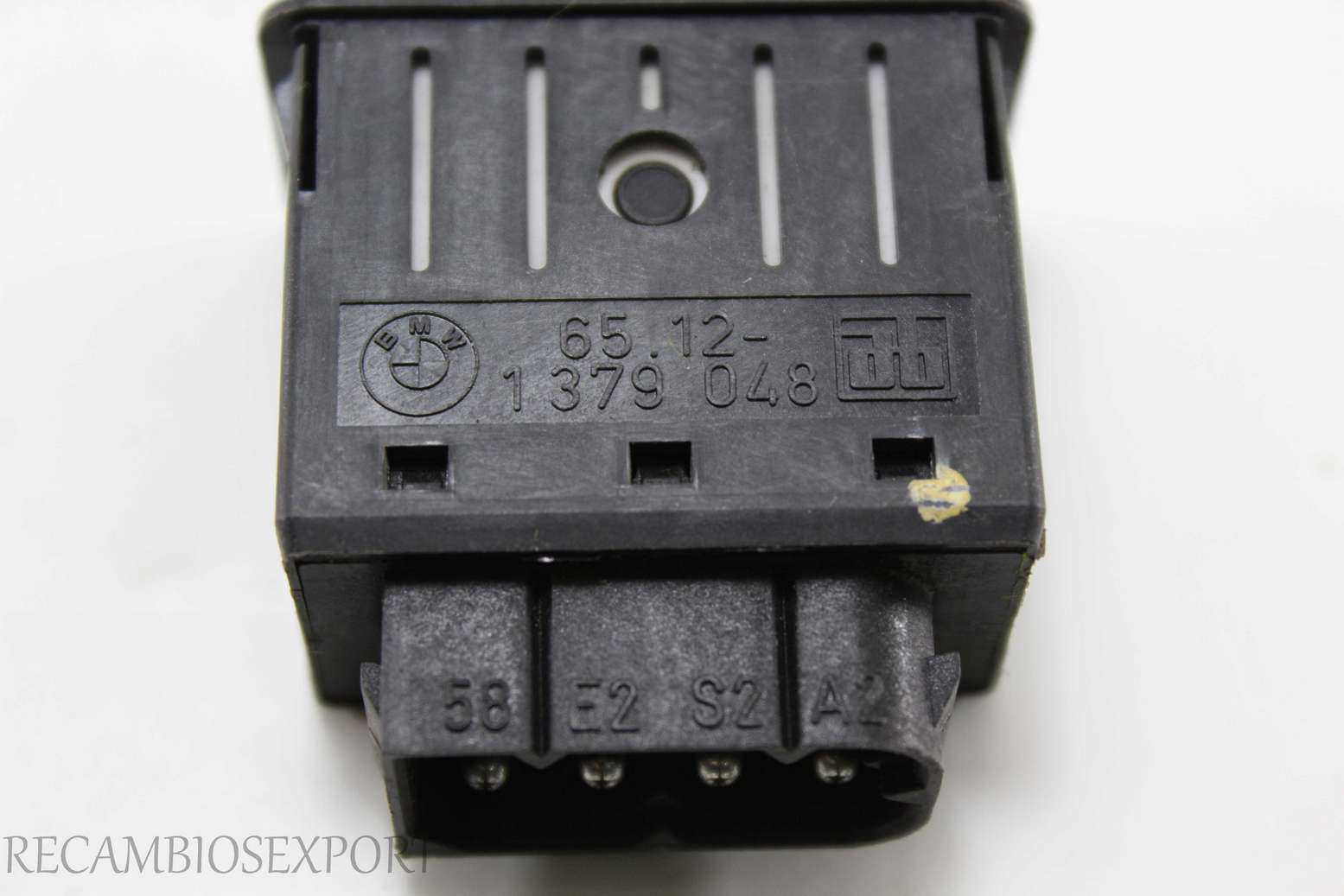 Interruptor de altavoces BMW E24 E28 E30 E32 65121379048 65.12-1 379 048 - foto 2