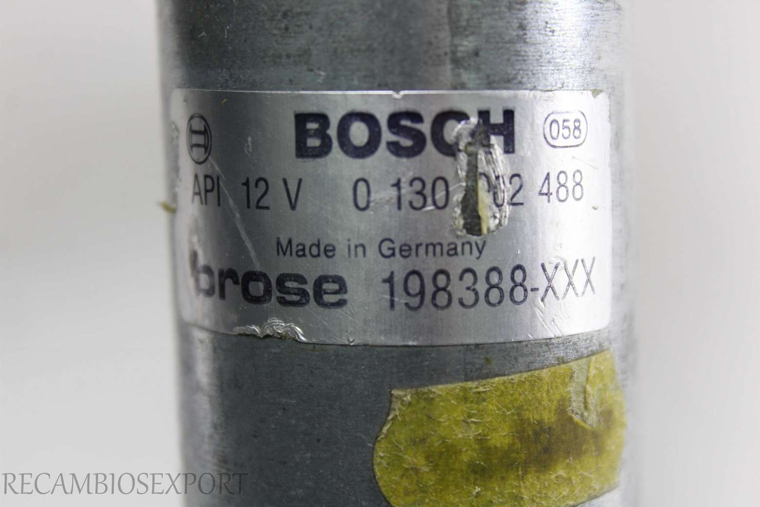 Motor de elevalunas Audi A6 Bosch 0130002488 0 130 002 488 198388XXX 198388-XXX Brose 196851 - foto 3