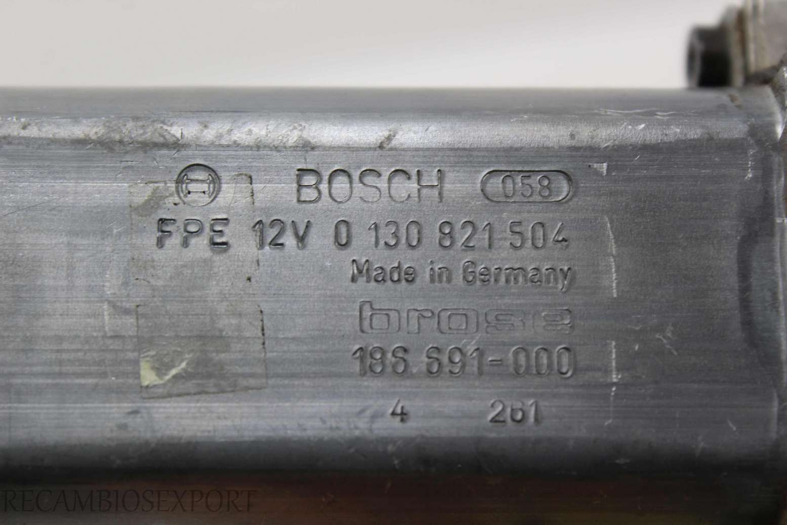 Motor de elevalunas Mercedes W140 Bosch 0130821504 0 130 821 504 Brose 18SS91000 18S S91-000 - foto 2