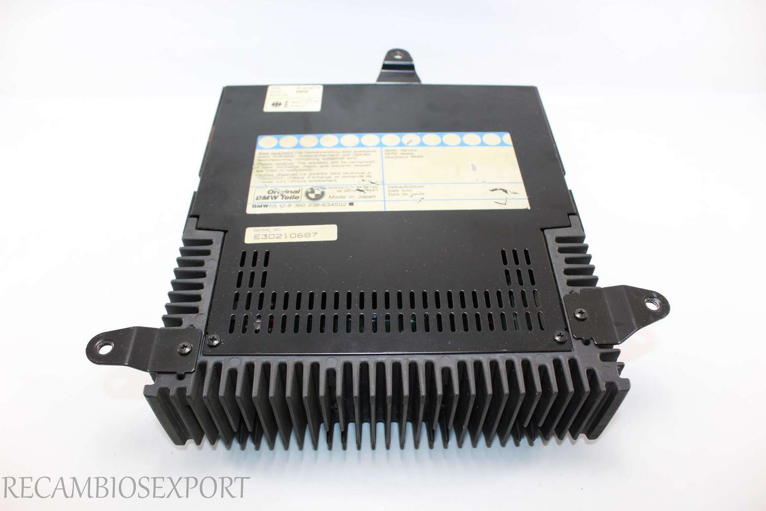 Modulo amplificador BMW E34 65128360238 65.12-8 360 238 634502 - foto 1