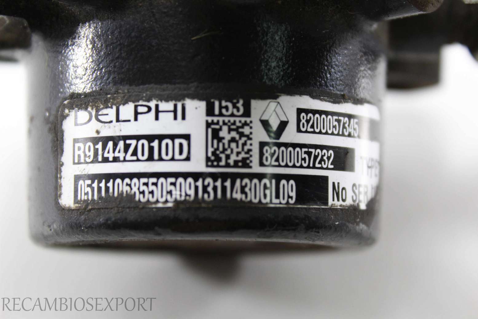 Rampa inyectora Renault Kangoo Scenic Megane 8200057345 8200057232 R9144Z010D Delphi - foto 2