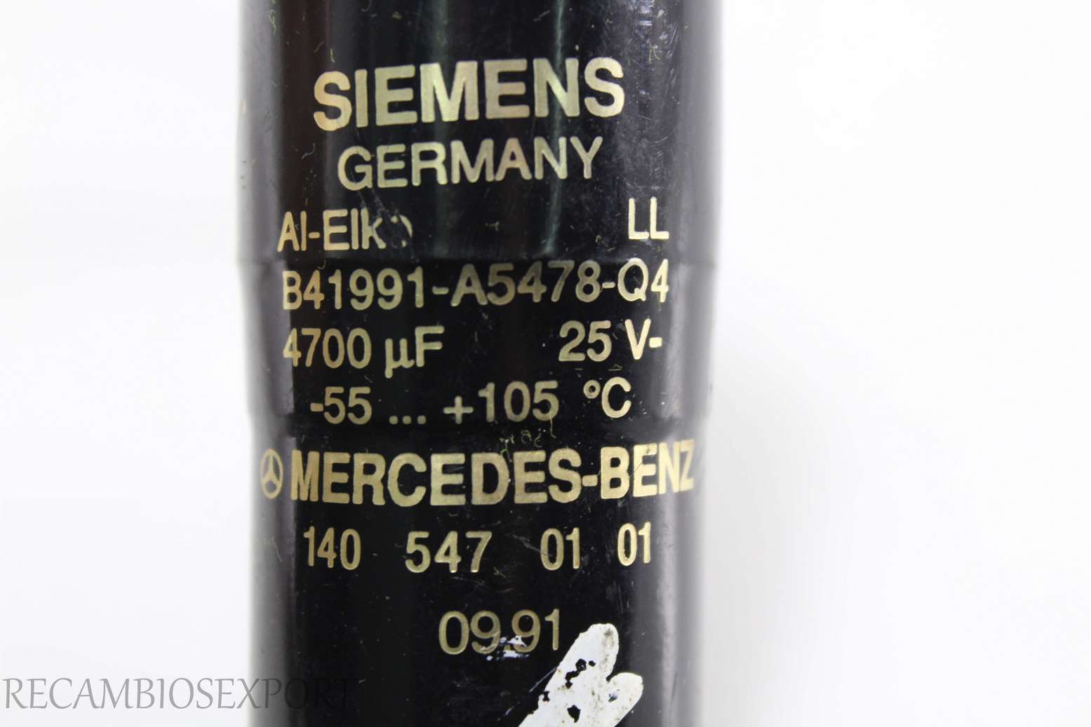 Modulo condensador Mercedes W140 1405470101 140 547 01 01 Siemens B41991A5478Q4 B41991-A5478-Q4 - foto 2