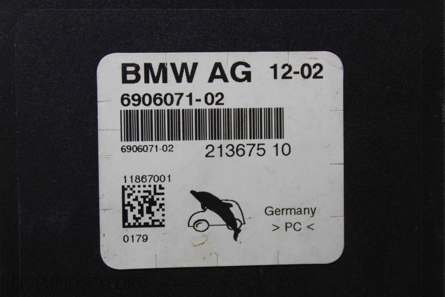 Amplificador de antena BMW E46 690607102 6906071-02 21367510 11867001 - foto 2