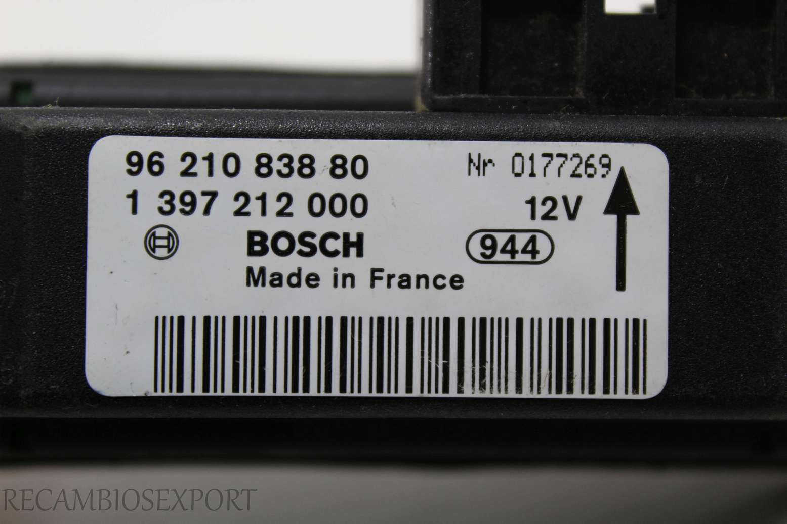 Sensor de lluvia Peugeot 406 9621083880 96 210 838 80 Bosch 1397212000 1 397 212 000 - foto 2
