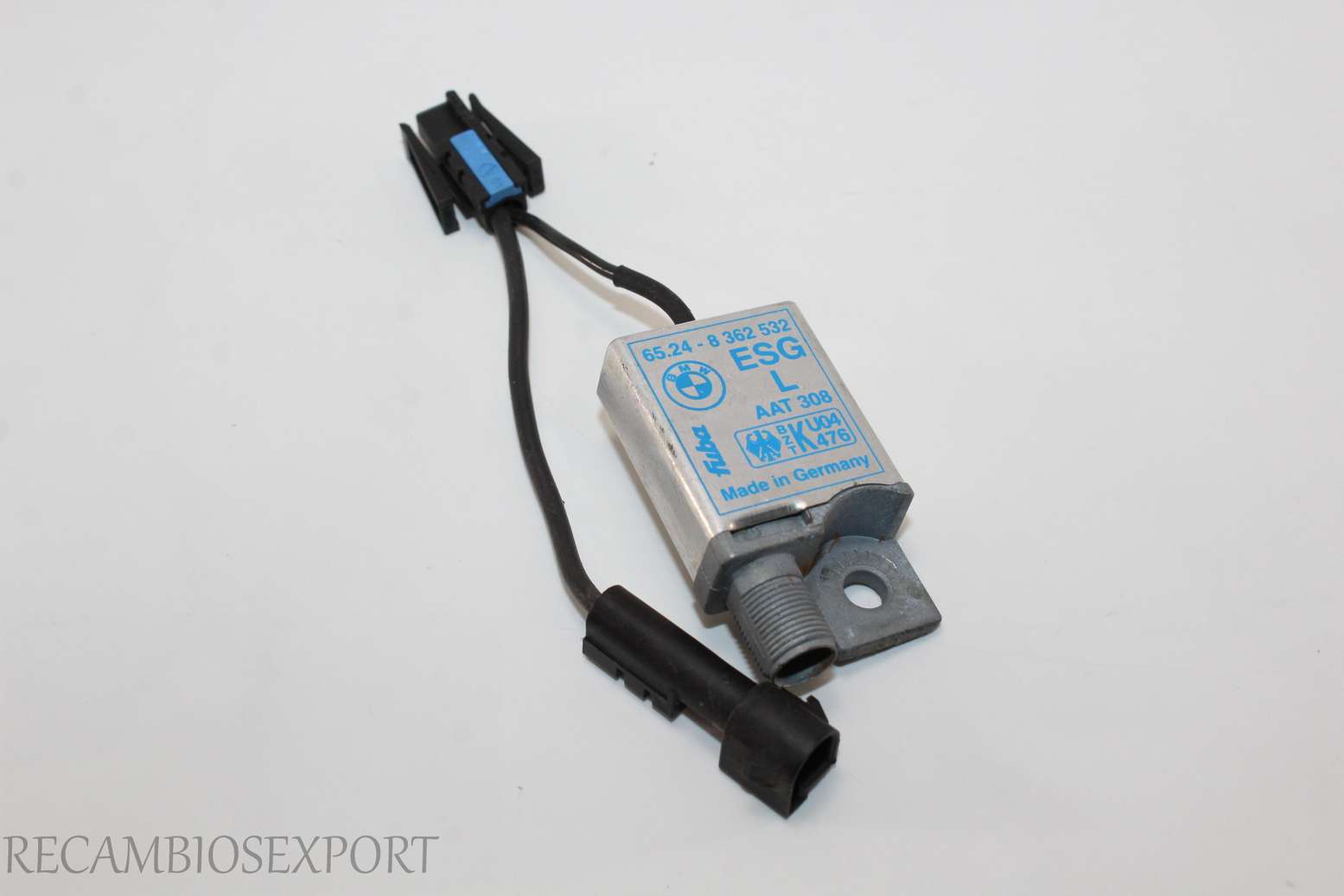 Amplificador de antena BMW E38 E39 65248362532 65.24-8 362 532 - foto 1
