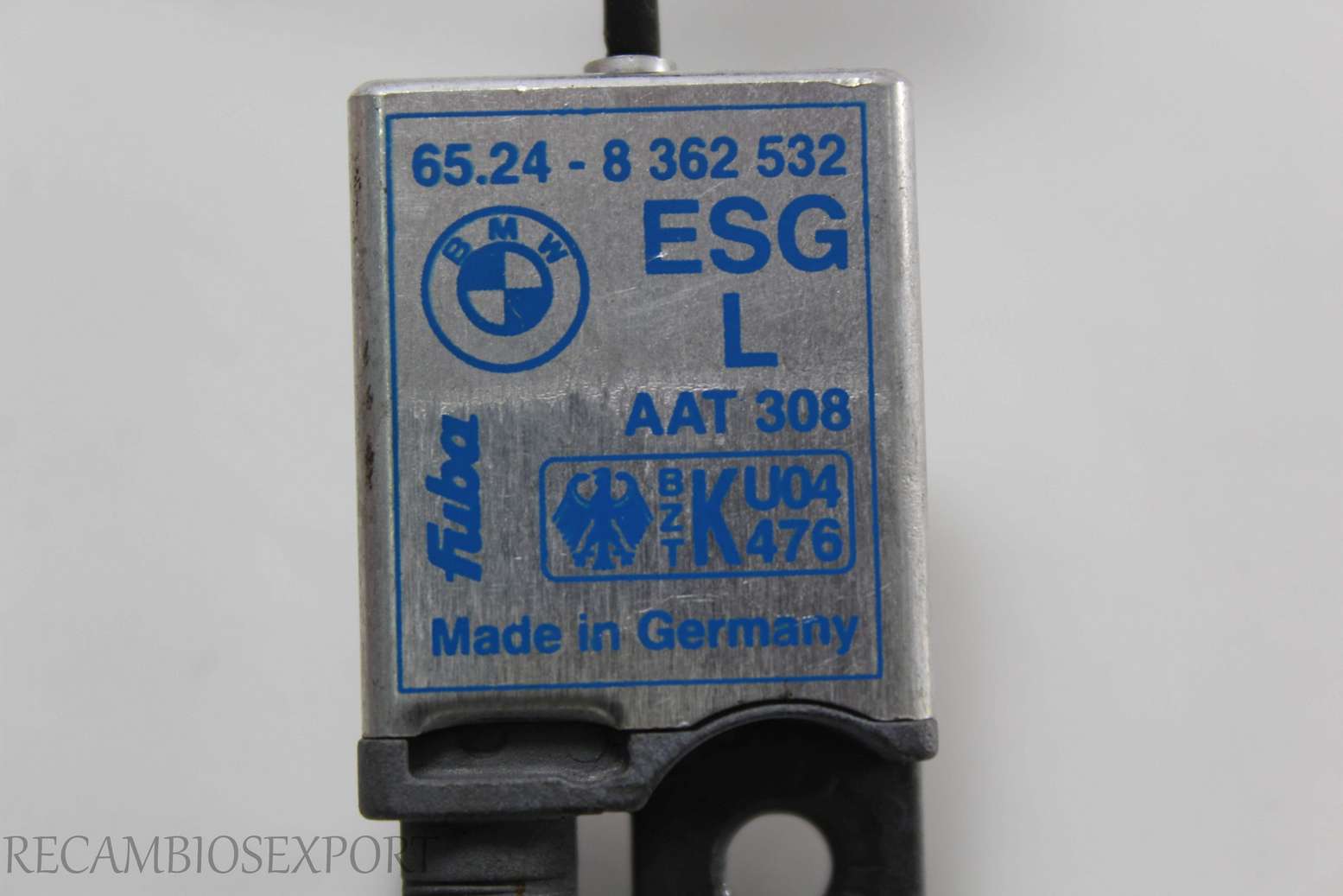 Amplificador de antena BMW E38 E39 65248362532 65.24-8 362 532 - foto 2
