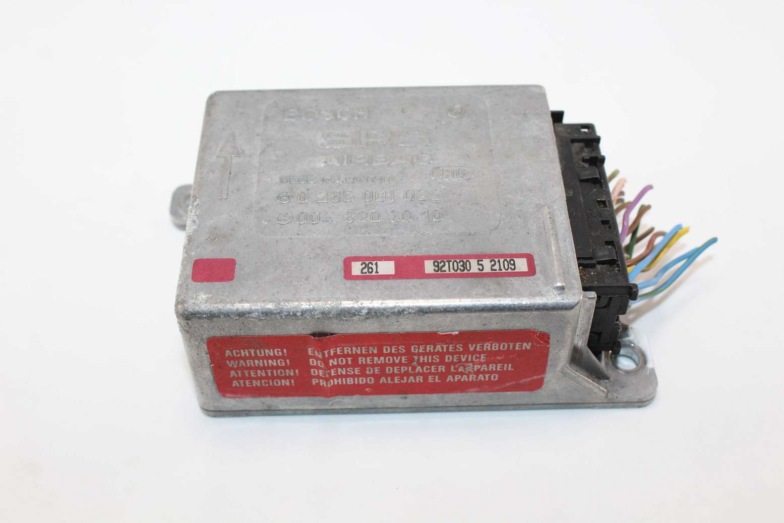 Centralita de airbag Mercedes W140 0048203010 004 820 30 10 Bosch 0285001032 0 285 001 032 - foto 1