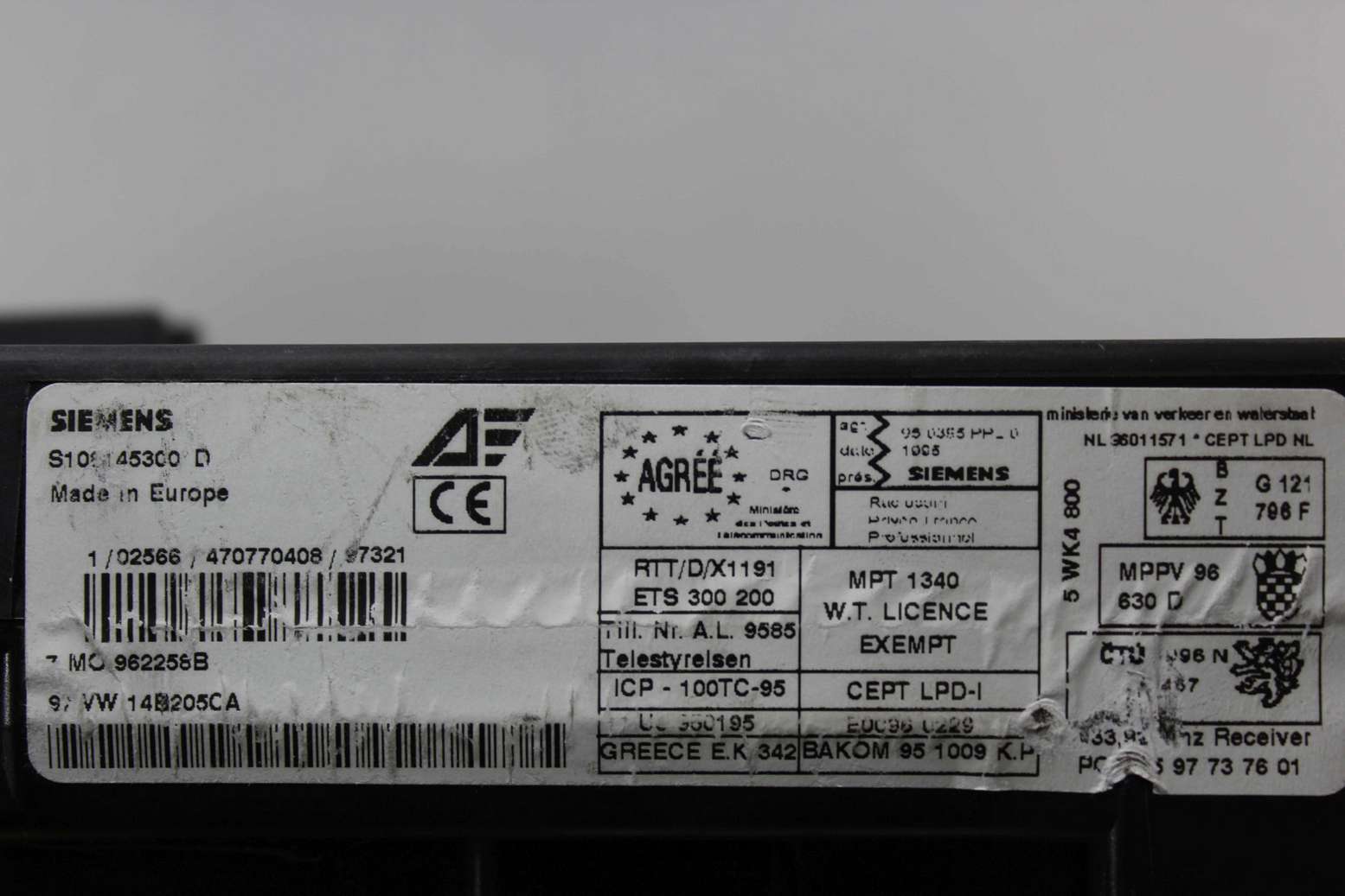 Caja de fusibles VW Ford Seat 7M0962258B 7 M0 962258B 7MO962258B 97VW14B205CA 97 VW 14B205CA S108145300D S108145300 D 5WK4800 5WK4 800 - foto 2