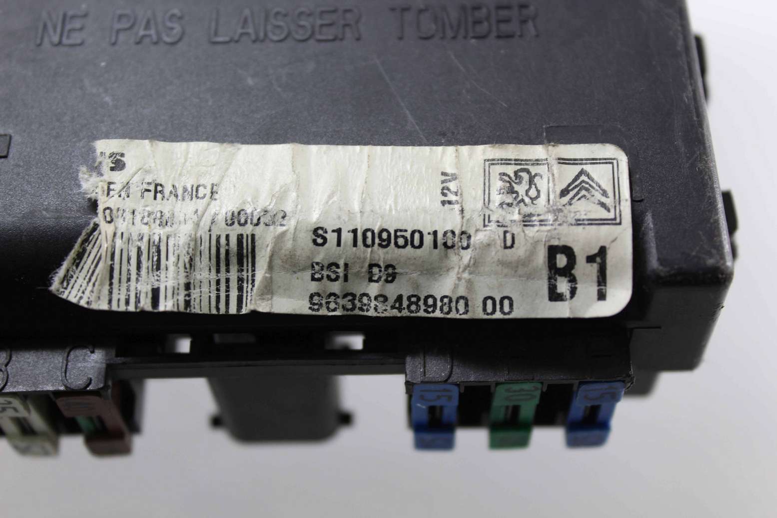 Caja de fusibles Peugeot 406 963984898000 9639848980 00 S110950100D S110950100 D - foto 2