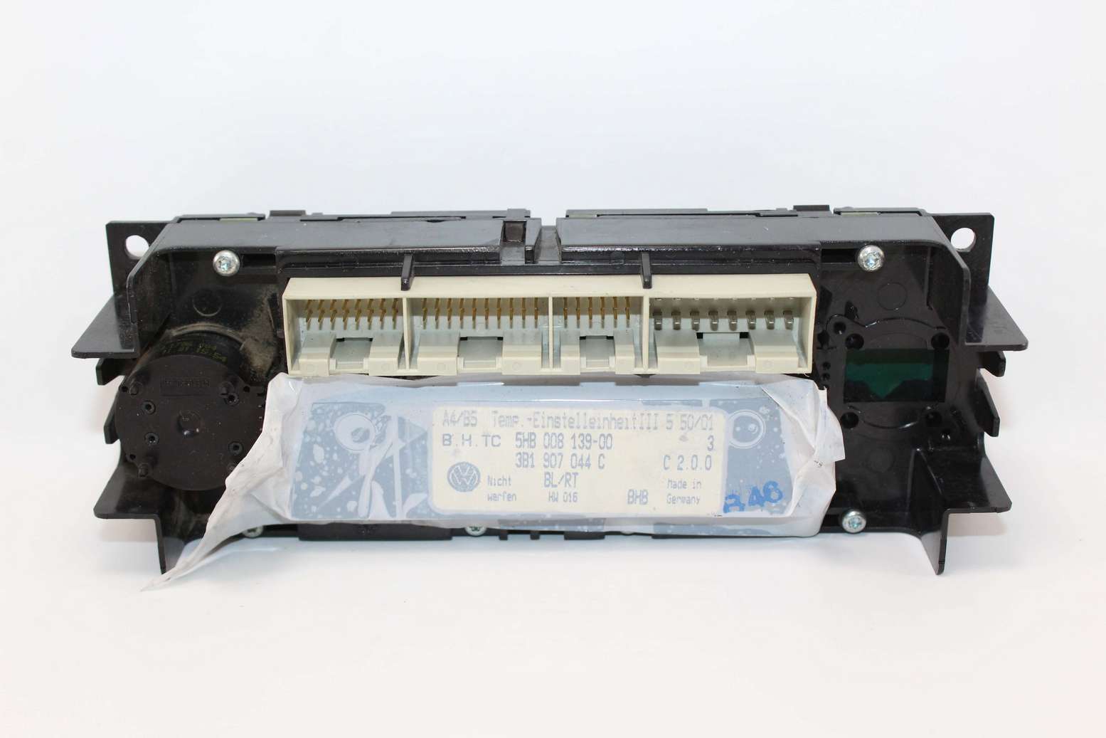 Panel de clima Volkswagen Passat Golf 3B1907044C 3B1 907 044 C 5HB00813900 5HB 008 139-00 - foto 2