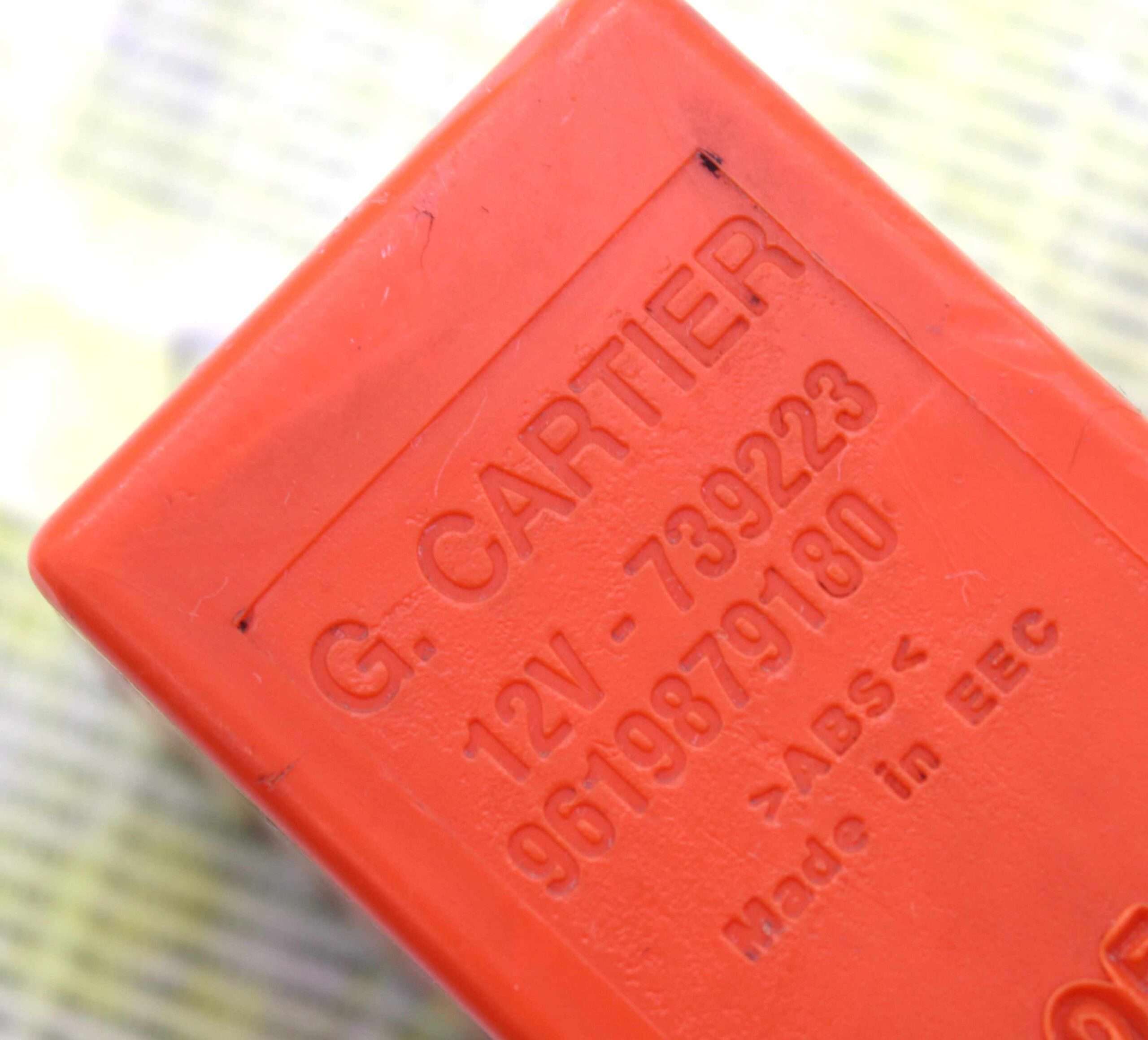 Relé G. Cartier Peugeot Citroen Fiat - foto 2