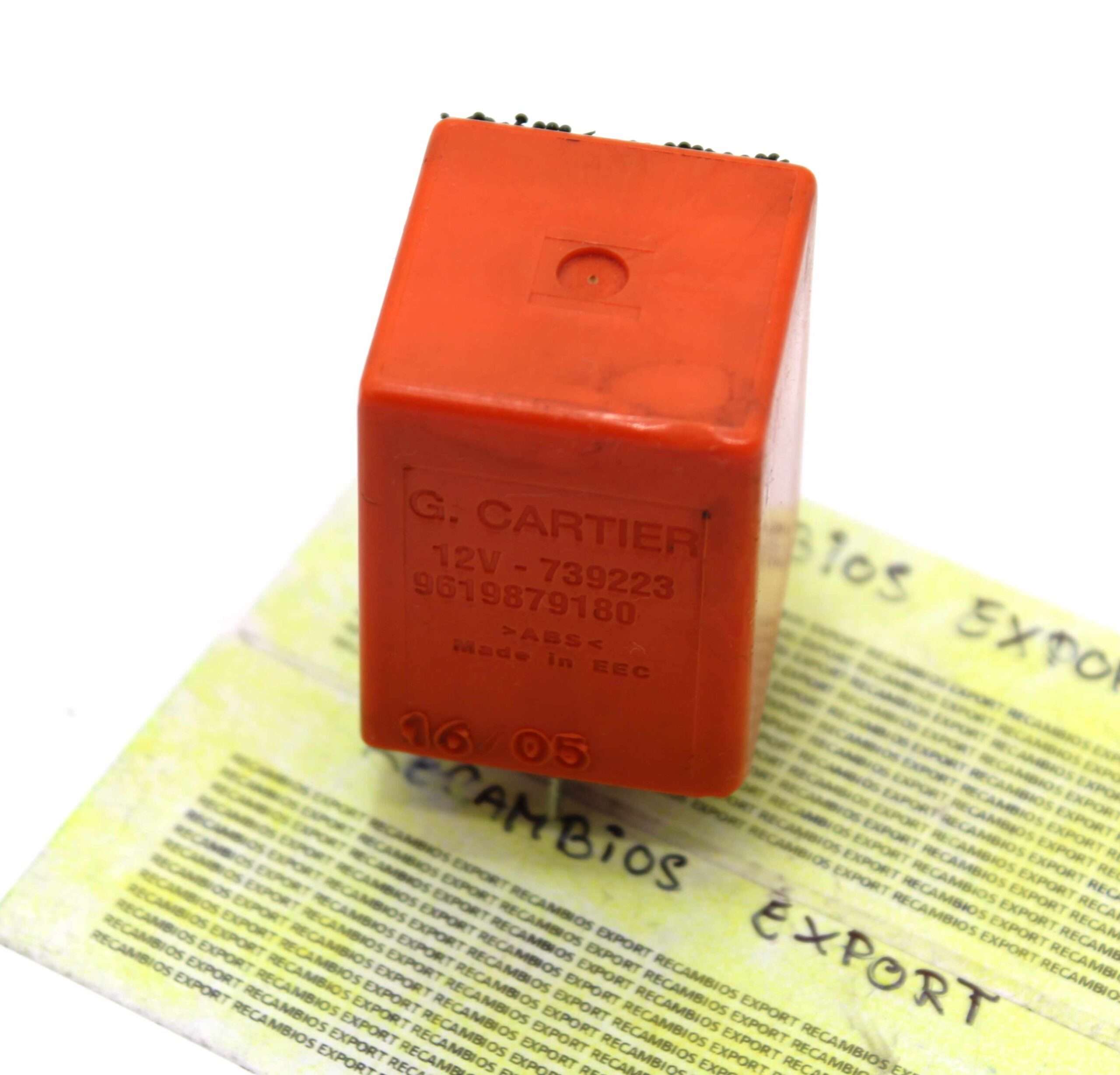 Relé G. Cartier Peugeot Citroen Fiat - foto 1