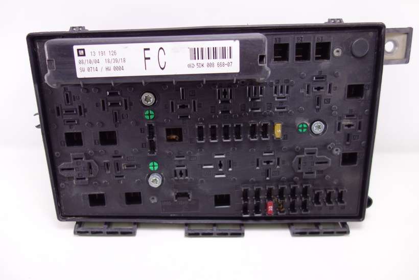 Caja de fusibles Opel Astra 13191126 13 191 126 5DK00866807 5DK 008 668-07 FC - foto 3