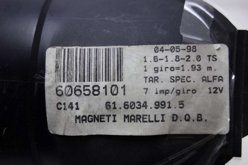 Cuadro de instrumentos Alfa Romeo 60658101 6160349915 61.6034.991.5 - foto 2