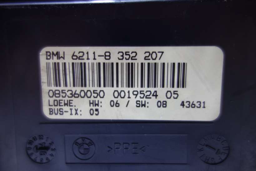 Cuadro de instrumentos BMW E38 E39 62118352207 6211-8 352 207 085360050 62118352029 62 11-8 352 029 VDO 008630009 008.630/009 - foto 2