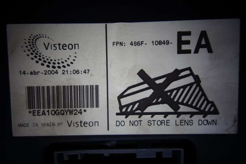 Cuadro de instrumentos Ford Fiesta Fusion 4S6F10849EA 4S6F-10849-EA - foto 2