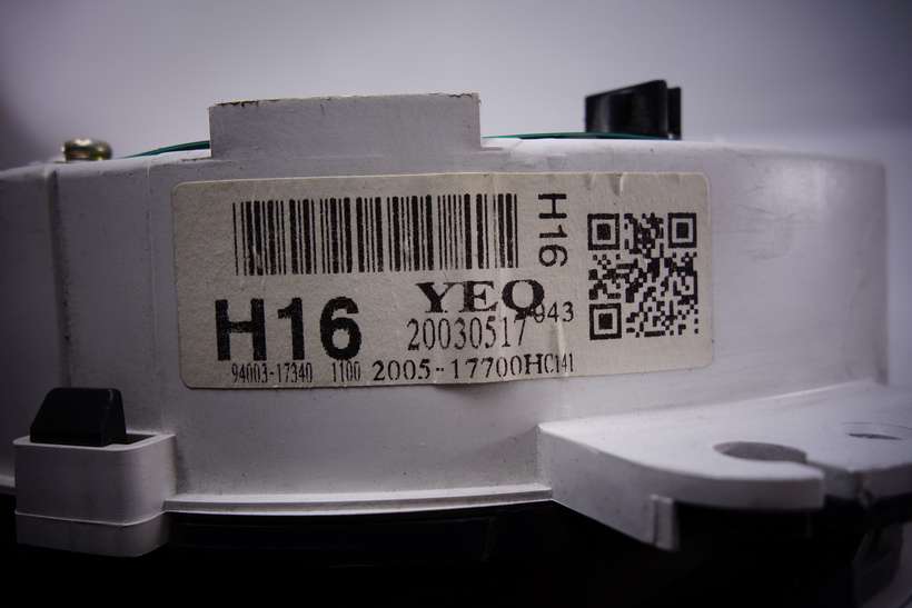 Cuadro de instrumentos Hyundai Matrix 9400317340 94003-17340 20030517 200517700H 2005-17700H YEO H16 - foto 2