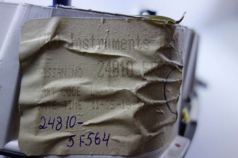 Cuadro de instrumentos Nissan Micra 248105F564 248105F564 81117869 81 117 869 - foto 2