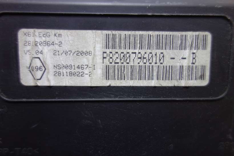 Cuadro de instrumentos Renault Kangoo P8200796010B P8200796010--B - foto 2