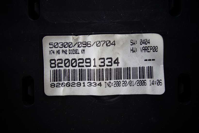 Cuadro de instrumentos Renault Laguna 8200291334 503000960704 50300 096 0704 IND 200 - foto 2