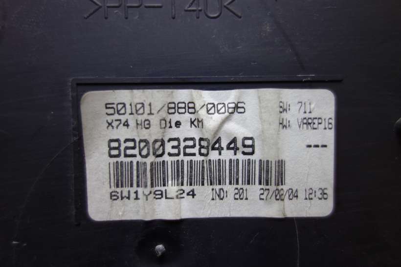 Cuadro de instrumentos Renault Laguna 8200328449 501018880086 50101 888 0086 6W1Y9L24 - foto 2