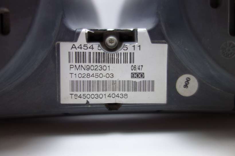 Cuadro de instrumentos Smart Forfour A4545404511 A454 54045 11 PMN902301 - foto 2