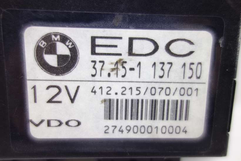 Módulo de confort Bmw E31 37151137150 37.15-1 137 150 37151137150 Vdo 412215070001 412.215/070/001 - foto 2