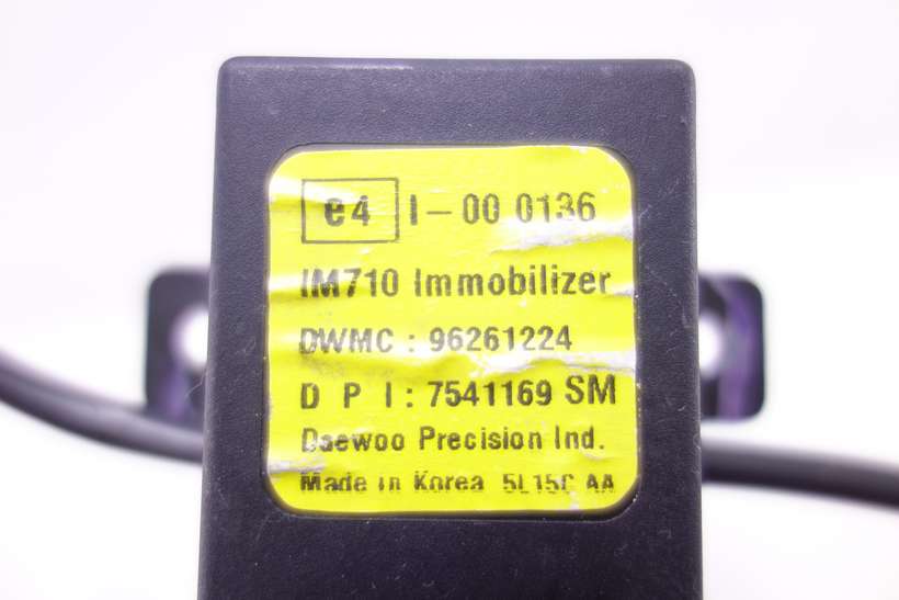 Modulo inmovilizador Daewoo Chevrolet Tacuma 96261224 7541169SM 7541169 SM - foto 2